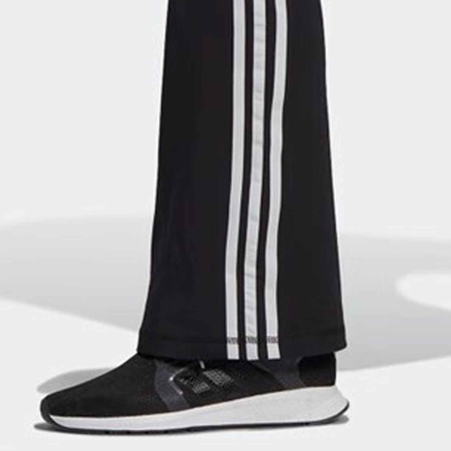 Adidas/阿迪达斯正品TE 3S FLARED女子紧身喇叭运动裤HL0002 - 图2