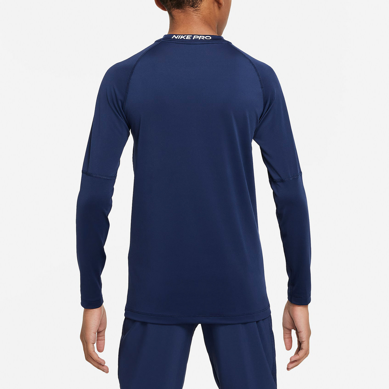 Nike/耐克正品春季新款大童圆领透气训练长袖T恤FJ6822-410,淘宝优惠券,粉丝福利购,淘宝优惠卷