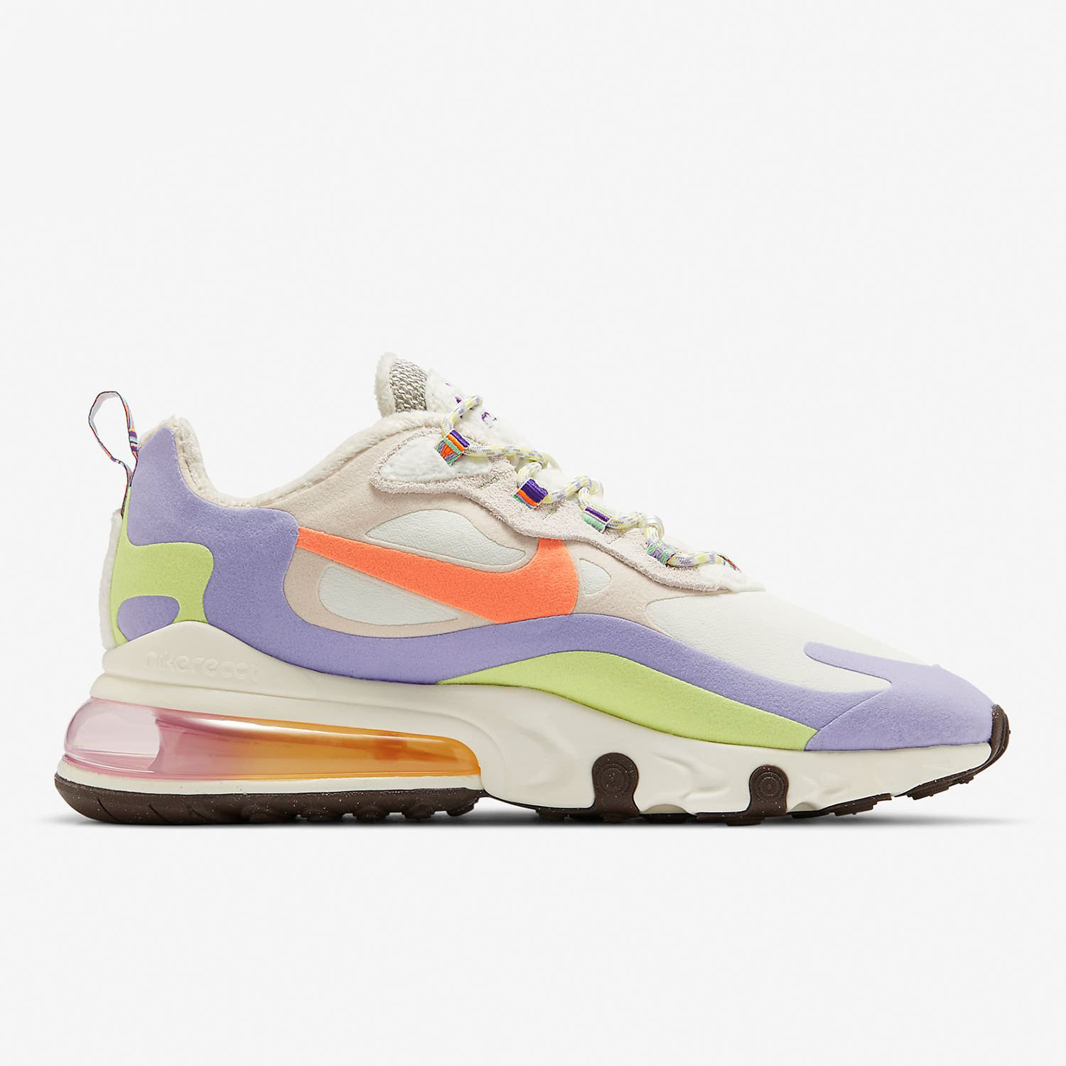 Nike/耐克官方正品AIR MAX 270 REACT 女子缓震气垫运动鞋 DC3276 - 图1