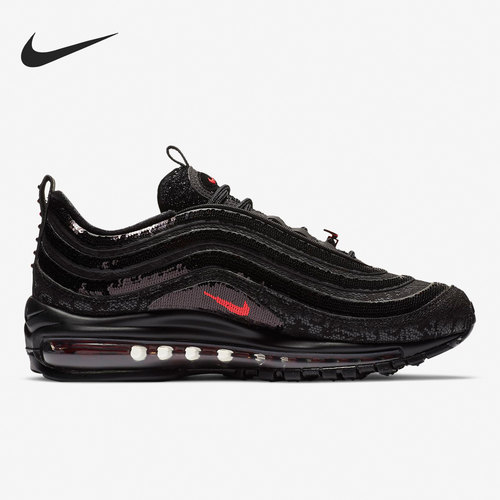 Nike/耐克正品Air Max 97 Prm黑红 气垫运动跑鞋特别版 DC1709 - 图1