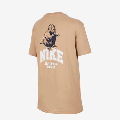 Nike/耐克正品Sportswear大童复古休闲经典运动短袖IH0830-200 - 图0