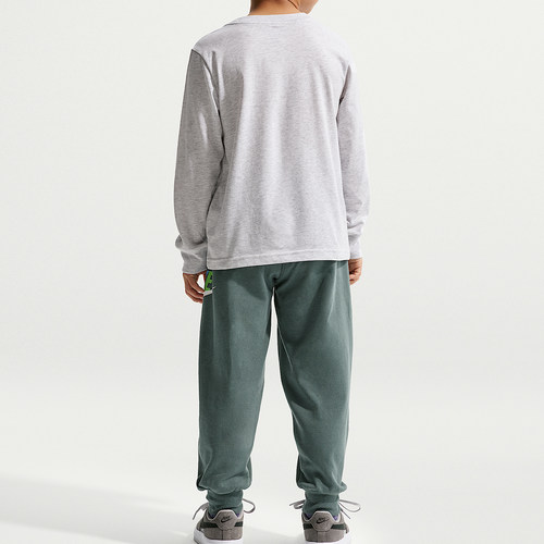 Nike/耐克正品2026春季款小童日常圆领套头透气套装IU5342-398 - 图0