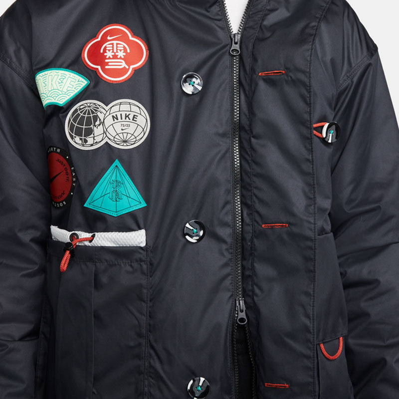 Nike/耐克正品KYRIE PROTECT男子运动时尚保暖棉服DJ3856-010 - 图1