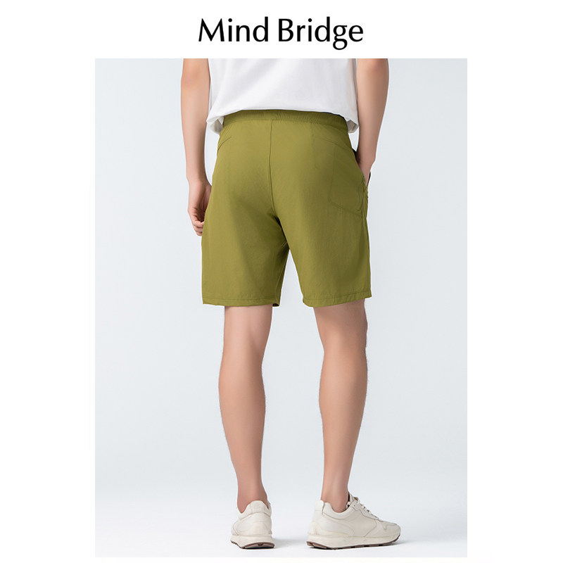 MindBridge新款2025夏季运动休闲五分裤男士速干透气短裤吸湿排汗,淘宝优惠券,粉丝福利购,淘宝优惠卷