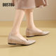 Dadong official authentic pointed-toe flat-soled commuter shoes