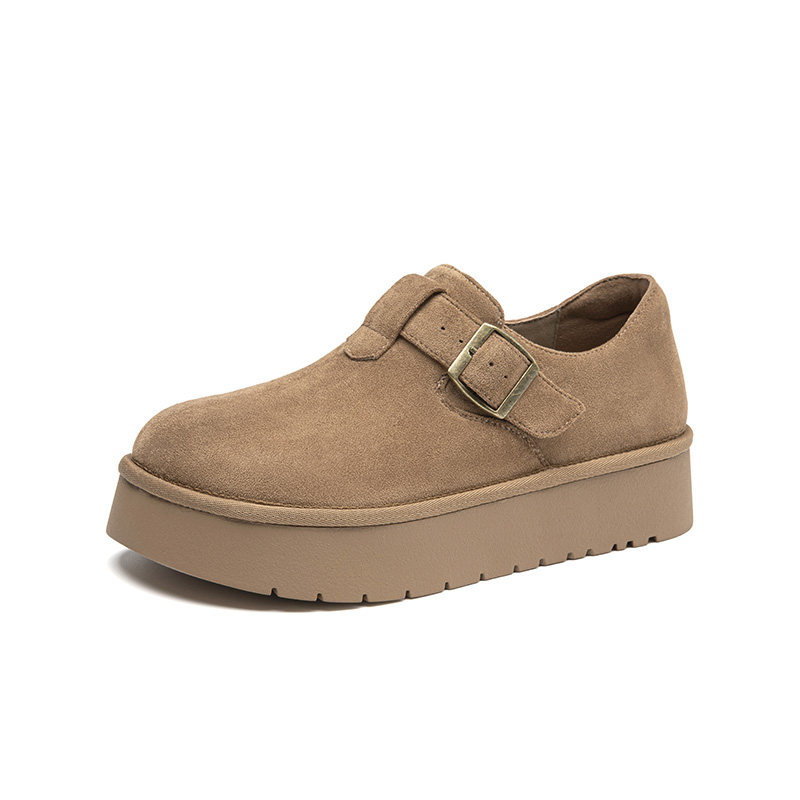 大东厚底勃肯鞋女2026新款秋冬增高全包博肯鞋子百搭休闲软底单鞋,淘宝优惠券,粉丝福利购,淘宝优惠卷