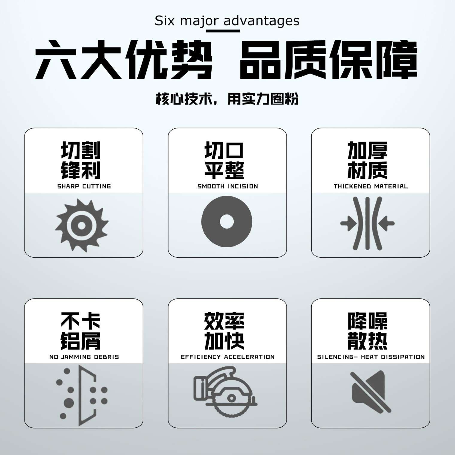 铝合金锯片工业级40516寸硬质合金切铝专用铝材锯切面光洁 - 图1