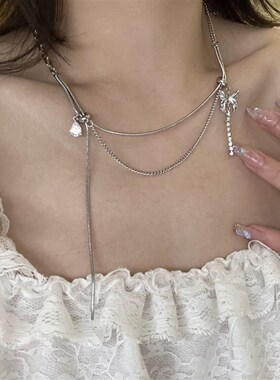 极速design sense titanium steel Dclavicle chain accessories