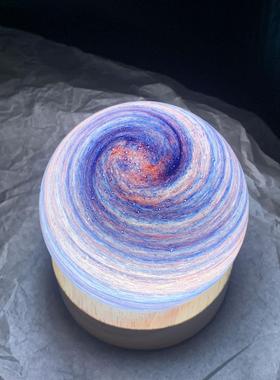 「左耳说」星球灯水晶球桌面摆件星空夜灯男女生小众高级生日礼物