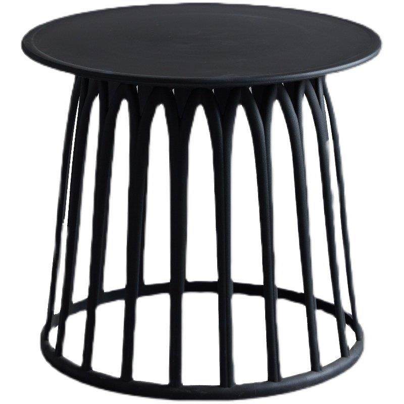 网红小茶几组合圆形简约时尚休闲北欧塑料储物筐客厅卧室沙发边几,淘宝优惠券,粉丝福利购,淘宝优惠卷