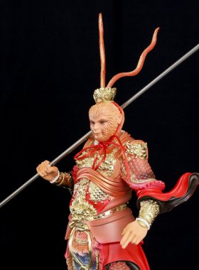 速发树脂斗战圣佛美猴王齐开大乔猴子摆件家用圣迁天业