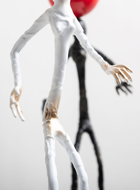 新品装饰推荐长腿l圆头人摆件简约现代软装工艺品金属样板间客厅