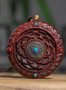 极速紫檀檀香f虚空八大守护神本命佛吊坠本命年十二生肖转运保平