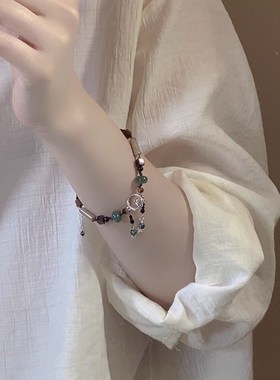 极速清冷系古风手l錬清冷感新中式兔子轻奢小众女生精致民族风手