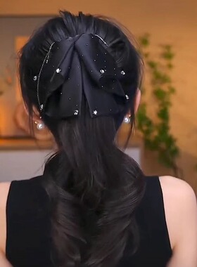 巴黎王妃幽情时尚蝴蝶结抓夹