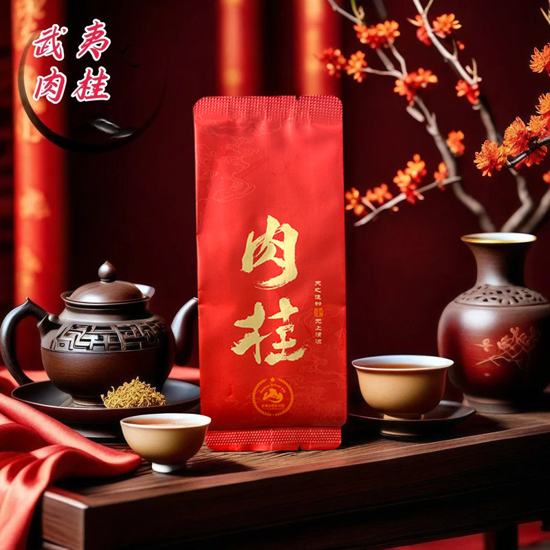 武夷肉桂茶茶叶2025新茶特级正宗岩茶自己喝独立泡袋礼盒装500g,淘宝优惠券,粉丝福利购,淘宝优惠卷