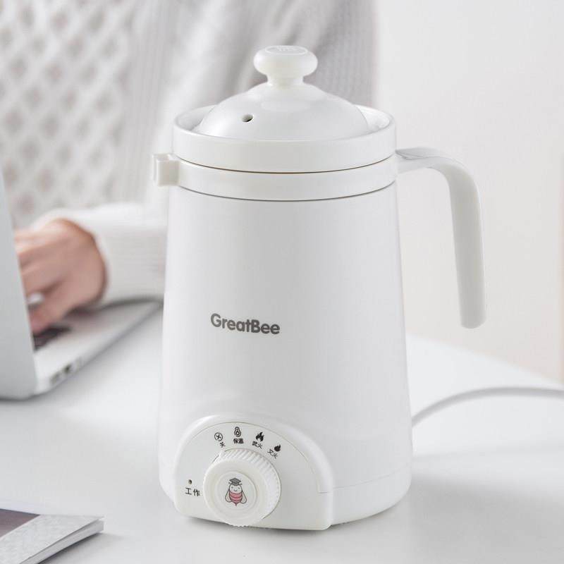 养生杯电炖杯电热杯小型便携式煲汤锅加热水杯学生迷你陶瓷煮粥杯,淘宝优惠券,粉丝福利购,淘宝优惠卷