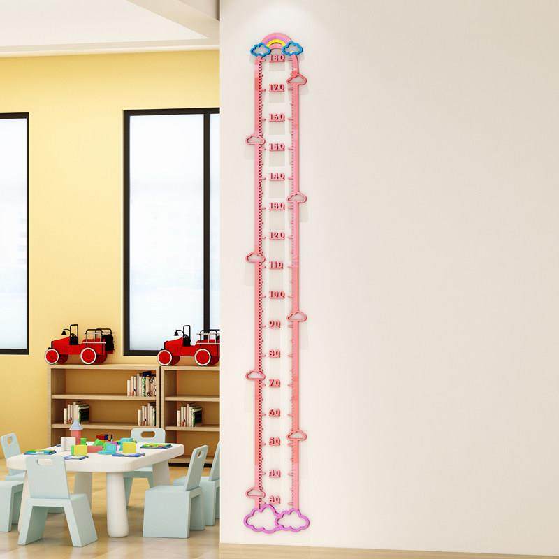 量身高测量墙贴3d立体儿童房间布置卡通自粘小孩宝宝卧室墙面装饰,淘宝优惠券,粉丝福利购,淘宝优惠卷
