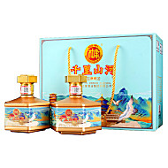 白水杜康52度礼盒装500ml*2瓶