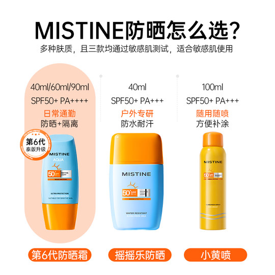 Настоящая тайская версия! Солнцезащитный крем высокой мощности Misting