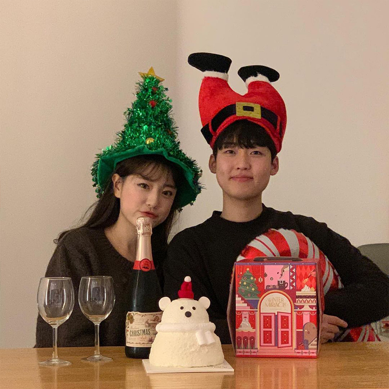 圣诞树帽子可爱圣诞老人腿帽子男女圣诞礼物头饰拍照道具派对装饰 - 图1