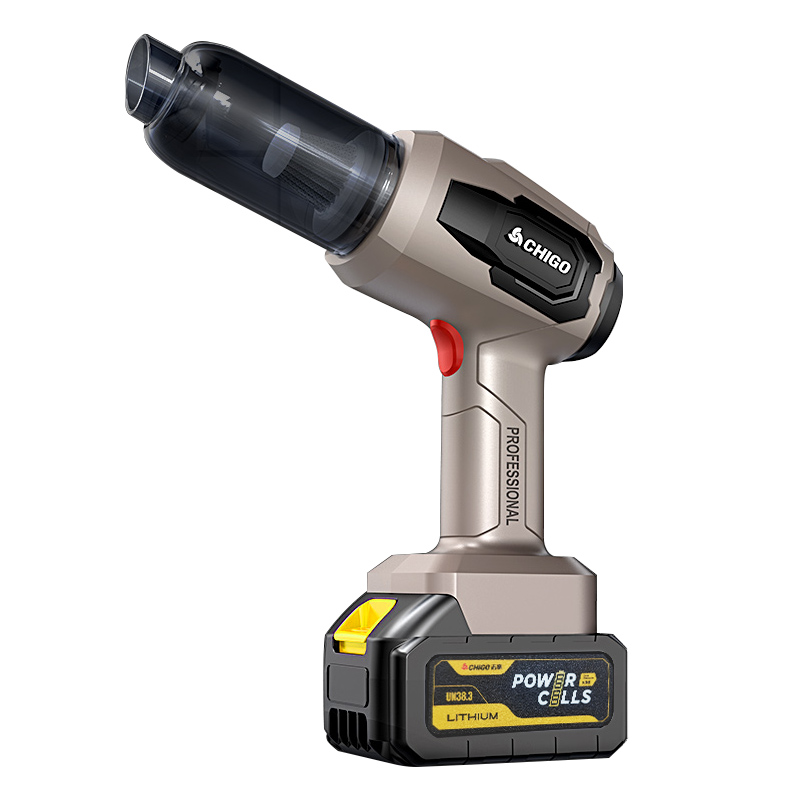 志高无刷锂电池车载吸尘器无线车用充电款吸吹家用小型手持大吸力