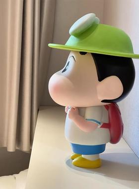 青蛙蜡笔小新摆件入户门玄关摆件客厅桌面装饰电视柜饰品家居好物