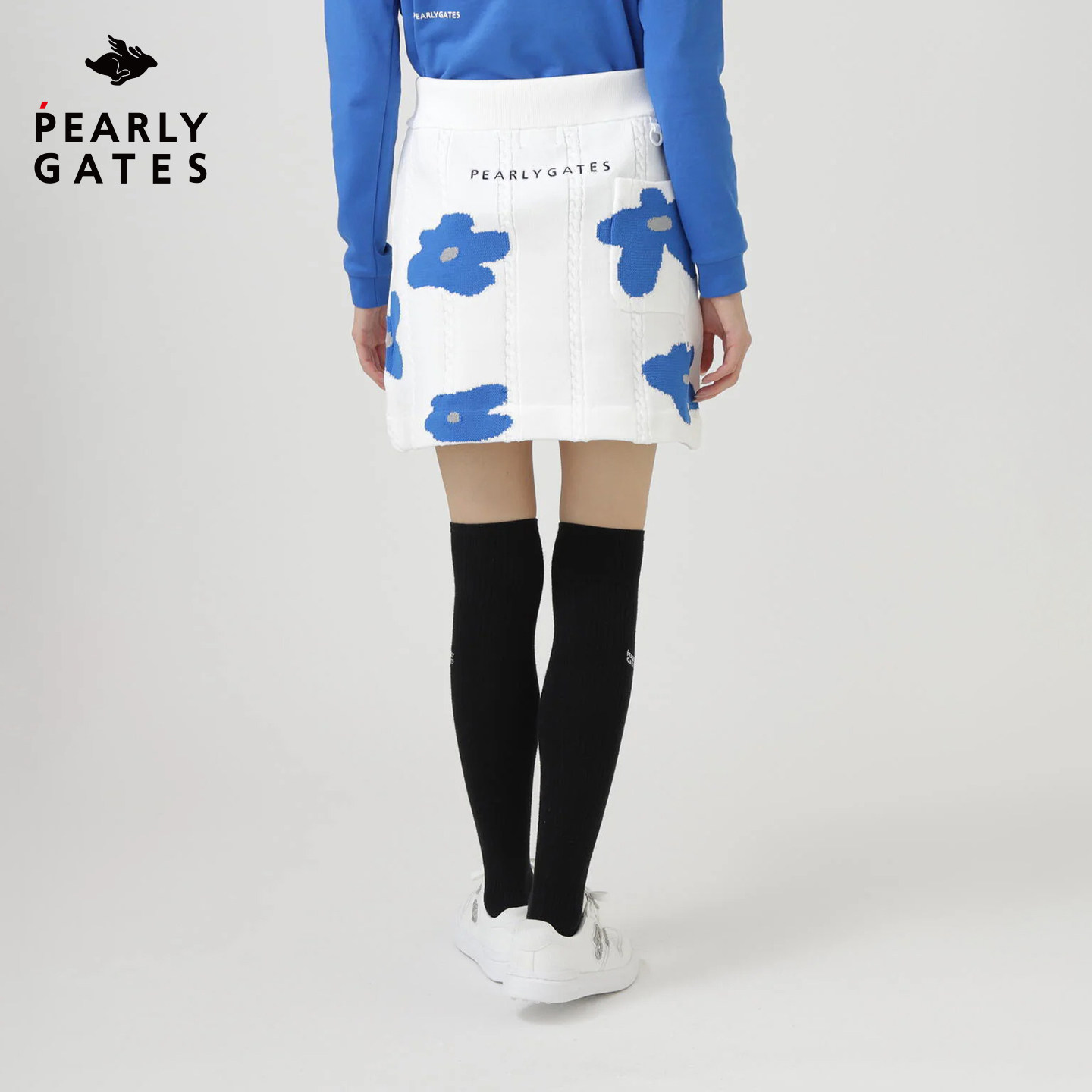 PearlyGates高尔夫服装女装PG秋冬新款女士针织裙时尚保暖半身裙,淘宝优惠券,粉丝福利购,淘宝优惠卷
