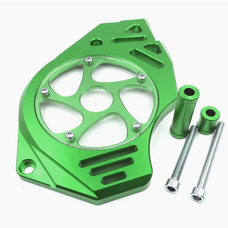 极速适用川崎VERSYS65r0ER6NER4F异兽650改装前齿轮罩链条盖保护 - 图2