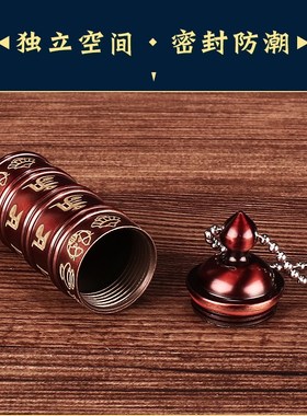 极速铜制嘎乌盒吊坠民族风项链z男女士情侣藏式毛衣链可打开工艺