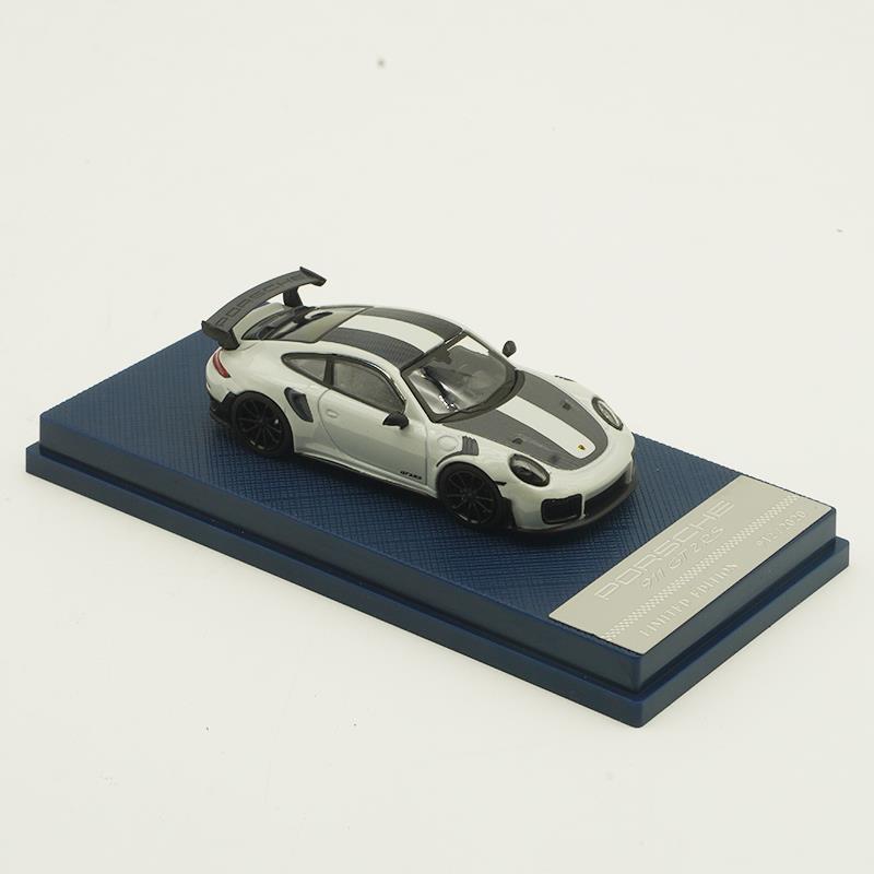 1:64保时捷911GT2RS跑车仿真 Porsche合金汽车模型静态车载摆件-图0