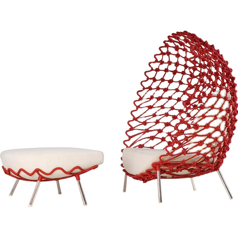 户外阳台藤椅沙发单人网红懒人鸟巢躺椅藤编茶几民宿酒店花园别墅,淘宝优惠券,粉丝福利购,淘宝优惠卷