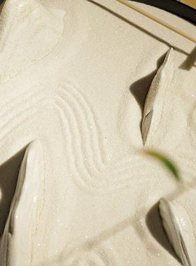 中式禅意枯山水摆件陶瓷创意假山沙盘微景观家居酒店会所软装饰品