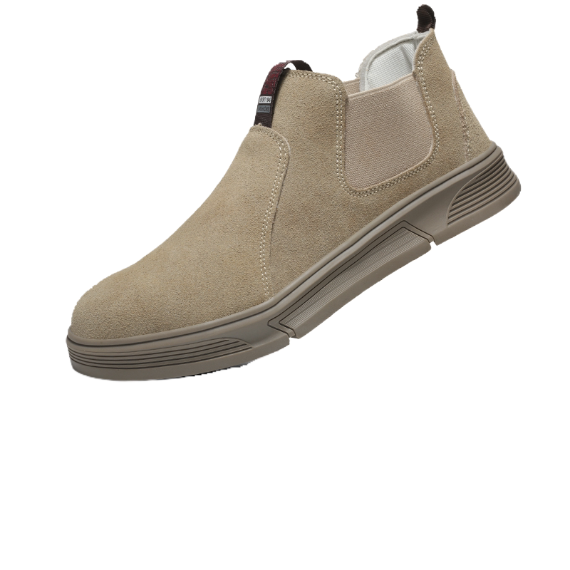 夏季劳保鞋男款一脚蹬透气钢头防砸防刺穿带钢板工作鞋焊工地轻便,淘宝优惠券,粉丝福利购,淘宝优惠卷