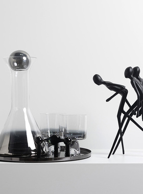 新品装饰推荐红酒分酒器醒酒器A家用套装简约欧式无铅水晶玻璃葡