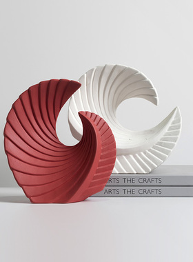 新品装饰c推荐凤尾摆件酒店样板房家居客厅简约玄关酒柜北欧装饰