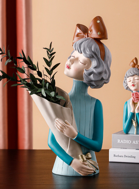 速发玄关放的收纳摆件门口进门托盘客厅轻奢家饰电视柜创意装居品