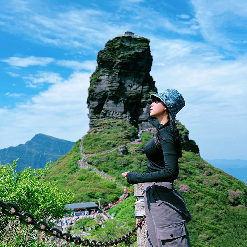 贵州旅游六天五晚纯玩团黄果树瀑布西江千户苗寨梵净山飞猪旅行团 - 图0