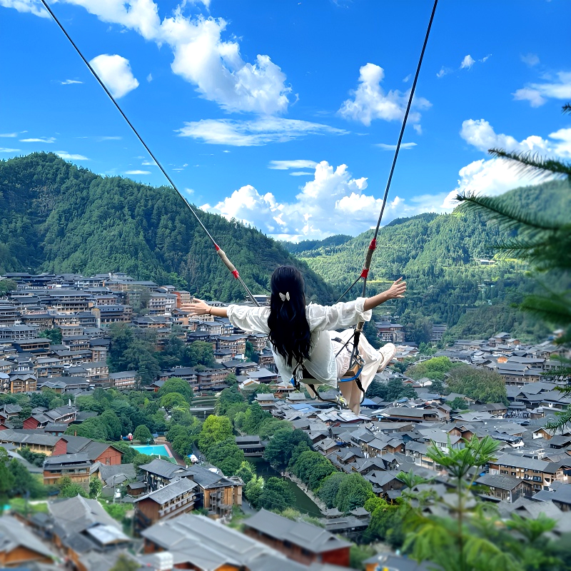 8人小团贵州旅游纯玩6天5晚黄果树瀑布西江苗寨梵净山小七孔镇远
