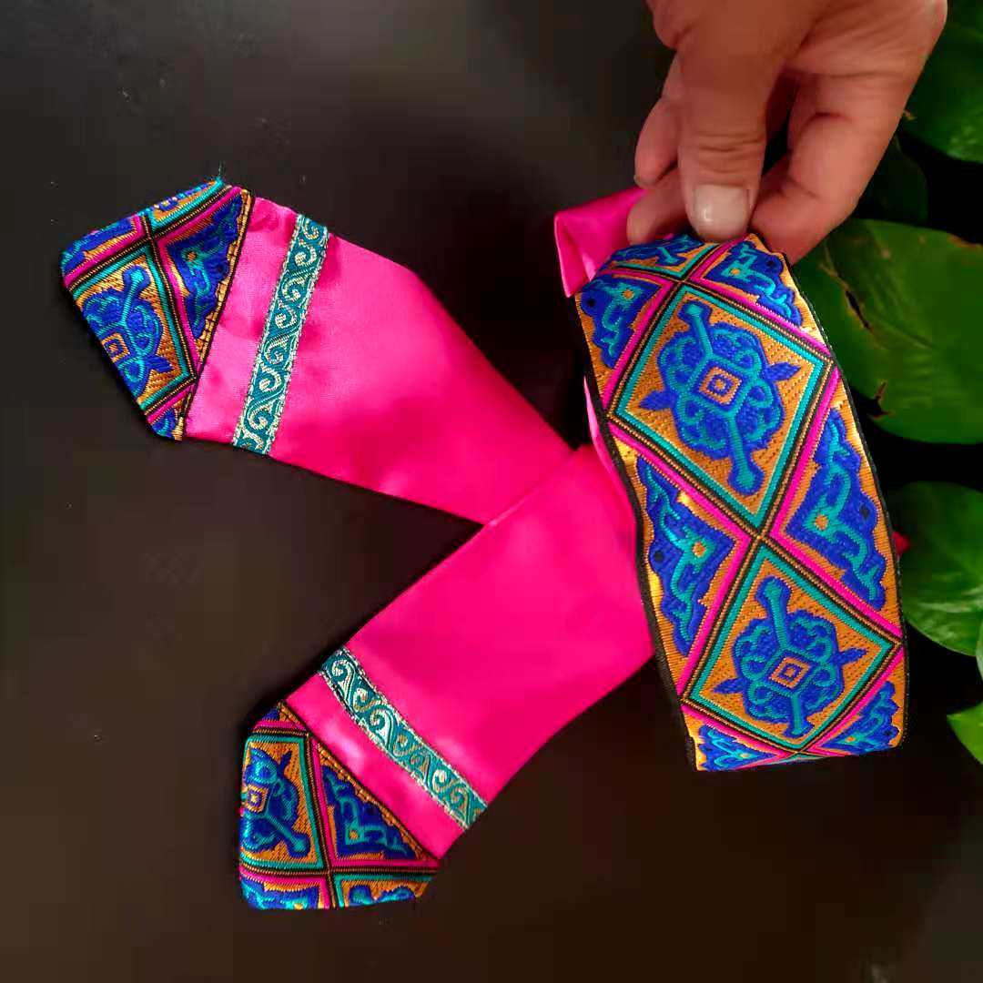 极速民族风头饰发带手工t制作发箍蒙古舞演出服装长款飘带配饰蒙,淘宝优惠券,粉丝福利购,淘宝优惠卷