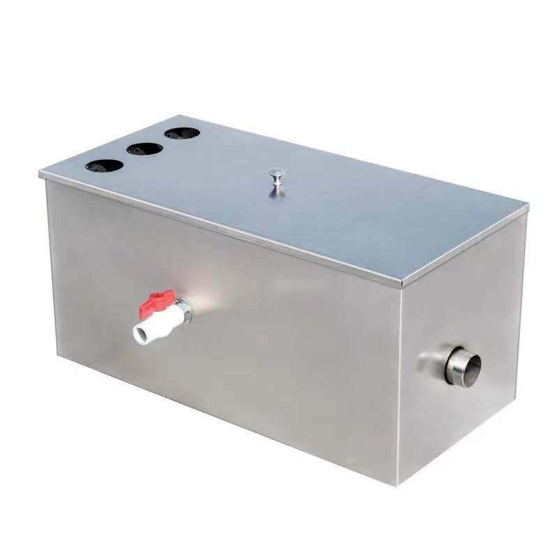 极速新品油水分离器o厨房餐饮过滤器商用饭店水油污水沉淀不锈钢 - 图1