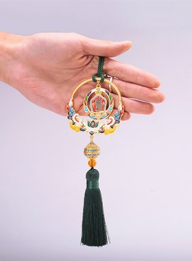 极速八吉祥香薰挂饰十相自在唐城B流通处吊坠汽车挂家用赠礼宫同