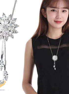 极速毛衣链长款大气百搭秋冬气质女士棉衣挂件挂饰吊Y坠衣服配饰