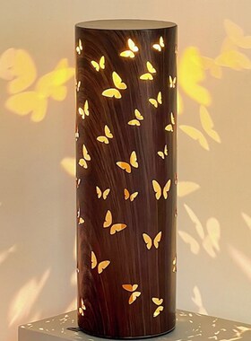 极速氛围感台灯设计师创意网红直播间背景布置装饰拍X照投影卧室