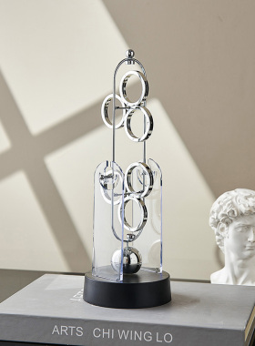 极速创意牛顿摆球摆件永动机磁悬浮物理桌M面装饰品男生电竞电脑