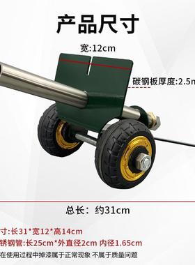 意大利大炮摆件纯手工艺礼炮摆放军迷意式金属小钢炮新年创意礼物