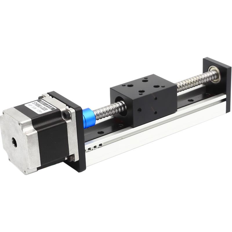 极速新品b海杰直线滚珠丝杆滑台模组十字直线导轨精密步U进伺服马 - 图3