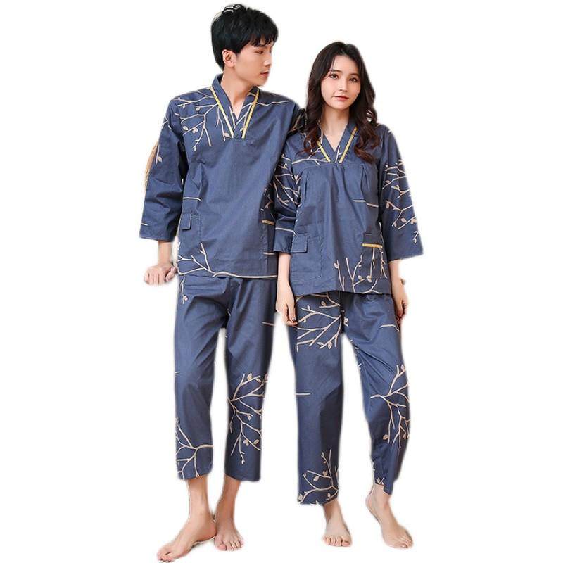 长袖长裤汗蒸服情侣装纯棉加肥加大码男士桑拿洗浴衣女家居服睡衣,淘宝优惠券,粉丝福利购,淘宝优惠卷