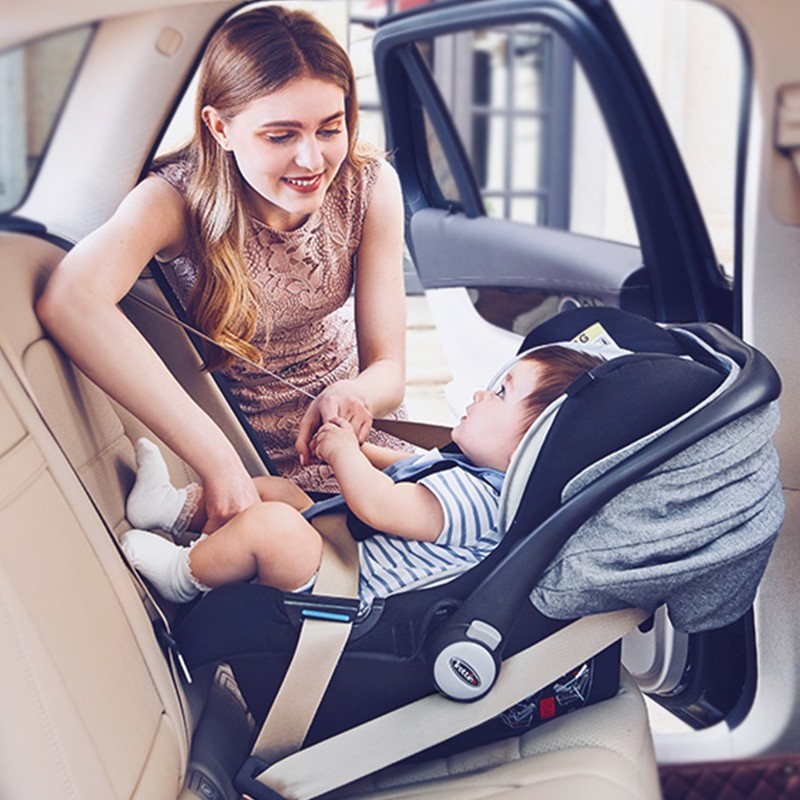 renolux婴儿提篮式安全座椅车载外出便携安全提篮新生儿宝宝摇篮-图0