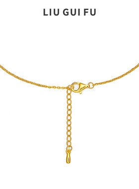 六桂福珠宝S925银饰项链